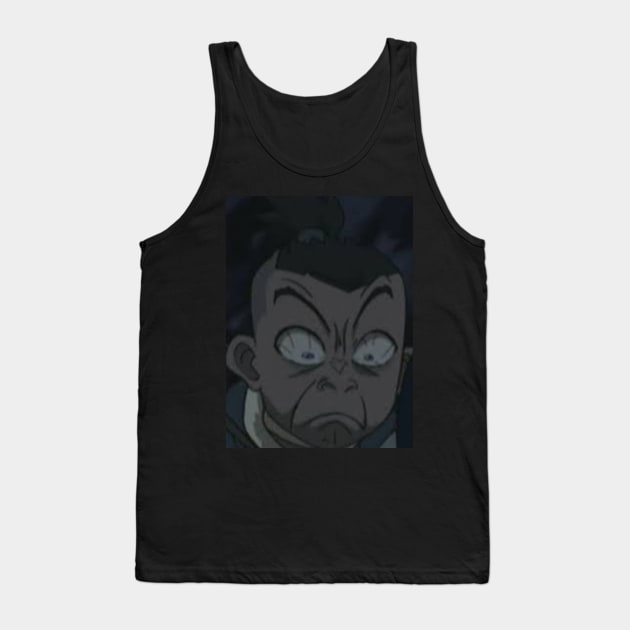 Angry Sleepless Sokka Tank Top by PhoenixFang1